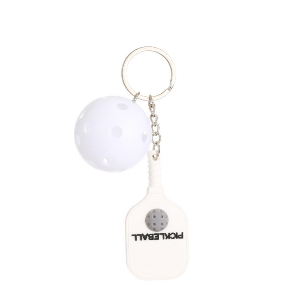 Detachable Fitness Series Pendant with Buckle Pickleball Key Holder  Bag Charm
