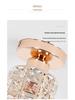 Nordic Minimalist Crystal Ceiling Light for Entrance, Foyer, or Balcony