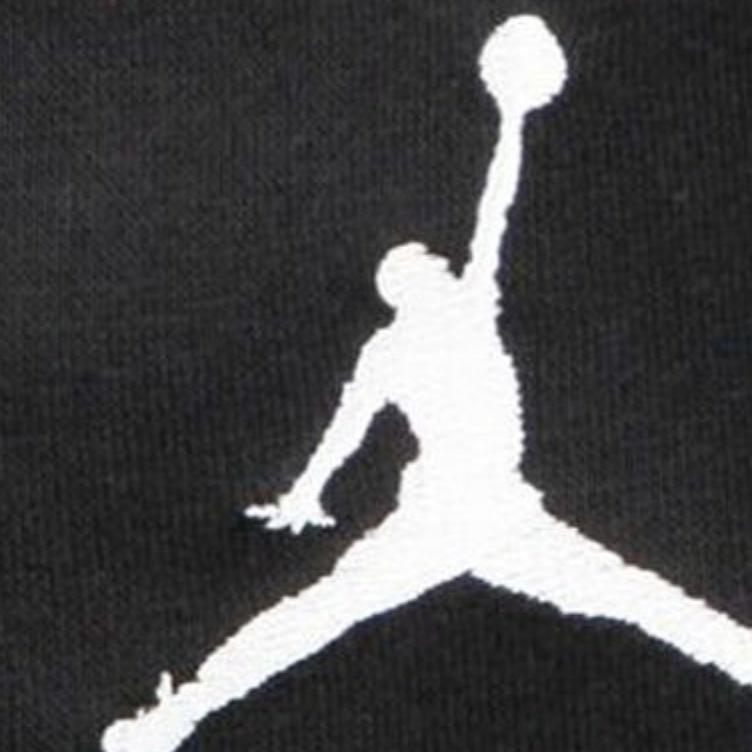 Nike Jordan  logo printed casual slim sports pants 'Black Men's 726922-010