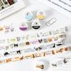 Cartoon Cat DIY Washi Tape: Ketchup Girl's Today's Business Meow Series (6 Designs)