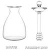 Glass Honey Pot with Dipper for Store Honey and Syrup Clear Gorgeous Bee Decor