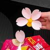 Cherry Blossom Magnetic Sealing Clip - Refrigerator Magnet & Food Bag Clip