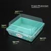 Rousong Xiaobei Pastry Box: Oil-Proof Takeout Container for Desserts, Snow Mei Niang, Puffs, and Cake Rolls.