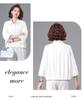 Spring Chinese-Style Casual Top for Middle-Aged Women: Comfortable, Loose, Fashionable, Versatile Shirt