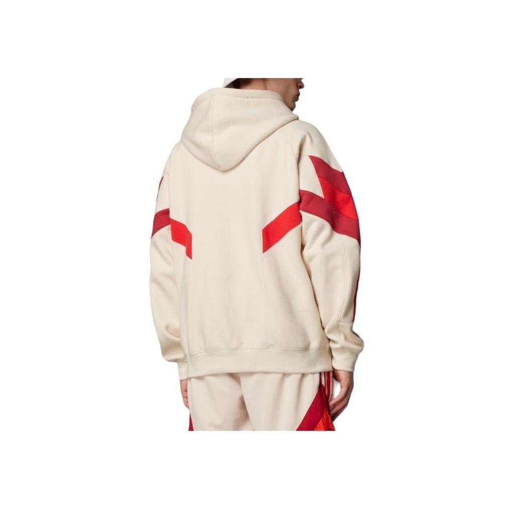 Adidas Originální FC Bayern X Originální FW24 Kolegiální Pruhované Logo Vyšívaná Módní Mikina s Kapucí Pánské Mikiny Len IS6513