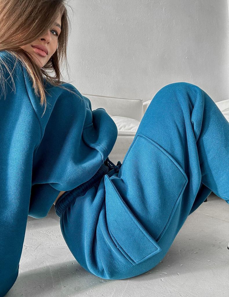 2025 Fall/Winter Women's Fashion Sportswear Casual Hoodie Set