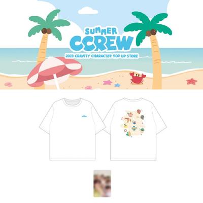 Pre-order 2023 CRAVITY POP-UP Store CCREW S/S T-shirt