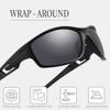 Sports Sunglasses Men Travel Mens Outdoor Cycling Sunglasses Black Frame Eyewear Male Sun Glasses UV400 Oculos de sol MJ8013