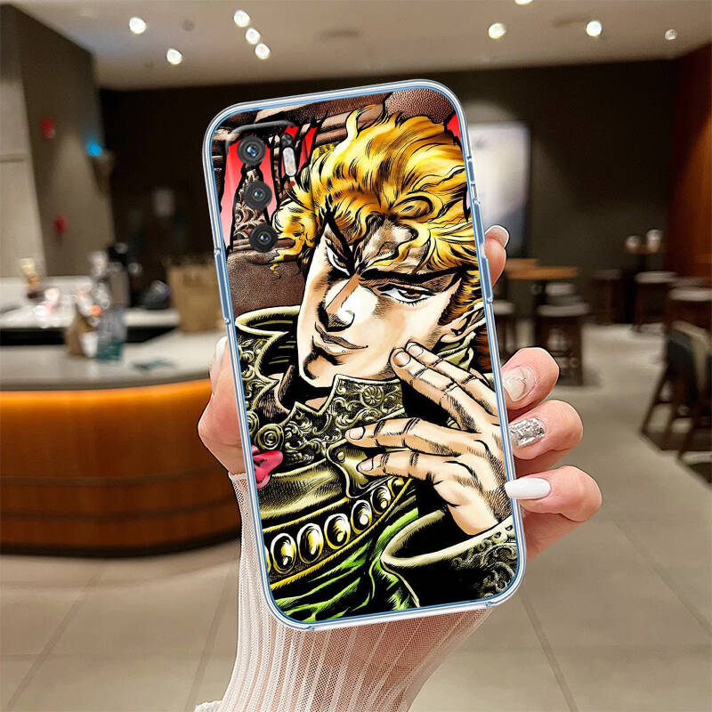 JoJo's Bizarre Adventure Case for Motorola E7 E22 E20 E13 E15 E22S E30 E40 G10 G20 G04 G22 G23 G05 G75 G35 G55 G6 G7 G8 G9 Plus Power Play