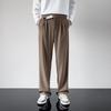 Trousers Men's Autumn New Hong Kong Style Trend Ins Loose Casual Pants Men's and Women's Fashion Label Drape Straight Pants