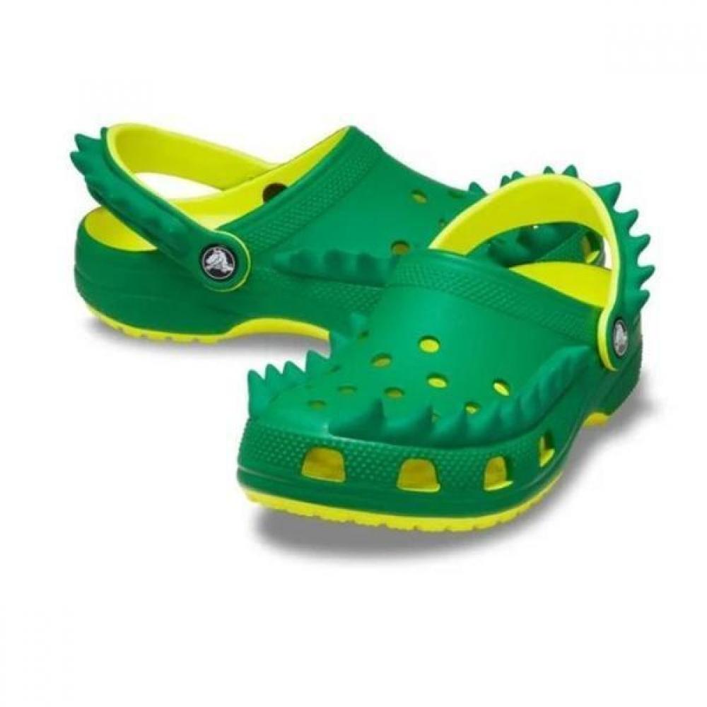 

Crocs Kids Shoes Slipper Classic Spike Clog Toddler Savezone05 green/130
