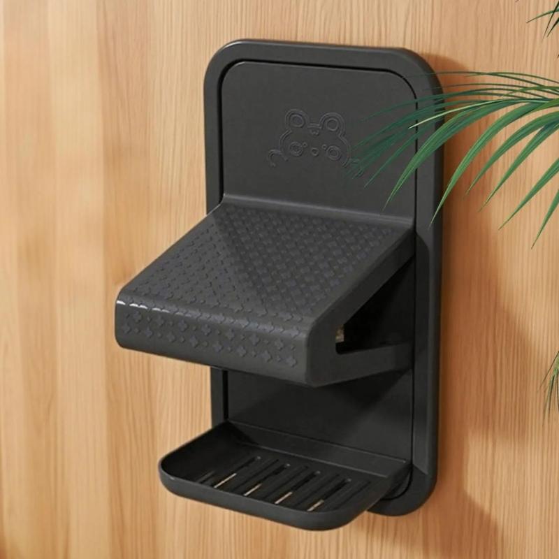 Legs Shaving Stool Nonslip Shower Step Stool Ergonomic Bathroom Footrest With Wide Pedal For Enhances Stability