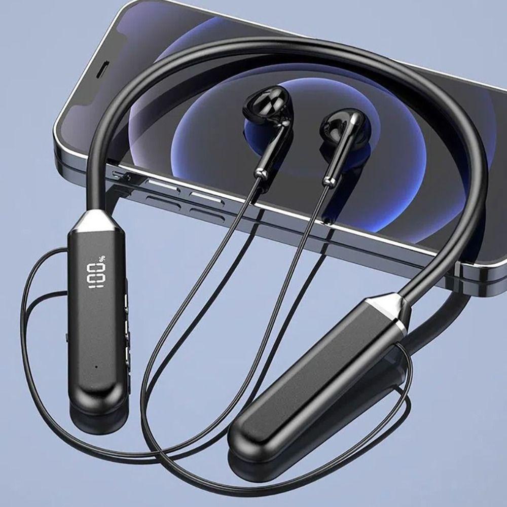 Hanging Neck Sports Headphones High Sound Bluetooth Headset  Universal