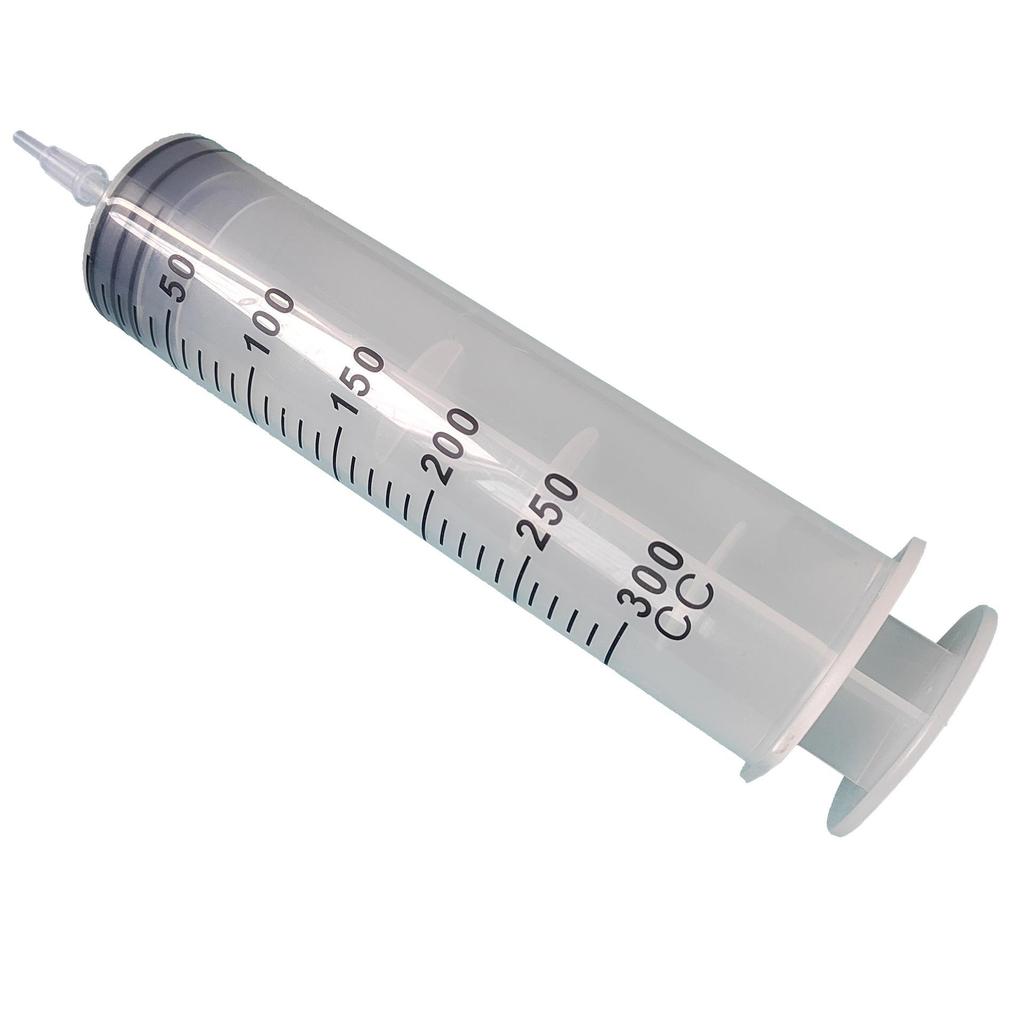 High-Capacity Flushing Syringe with Coarse Needle for Glue or Enema