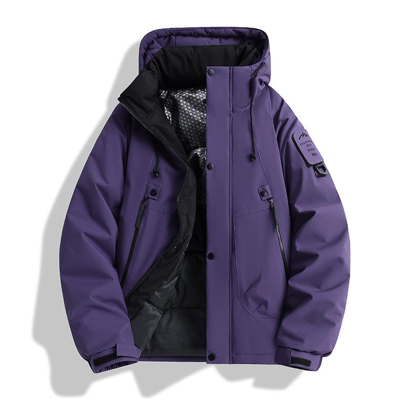 Outdoor Work Clothes Jacket Men and Women Outdoor Three-in-one Removable Jacket Mountaineering Suit Men Casual Couple Jacket