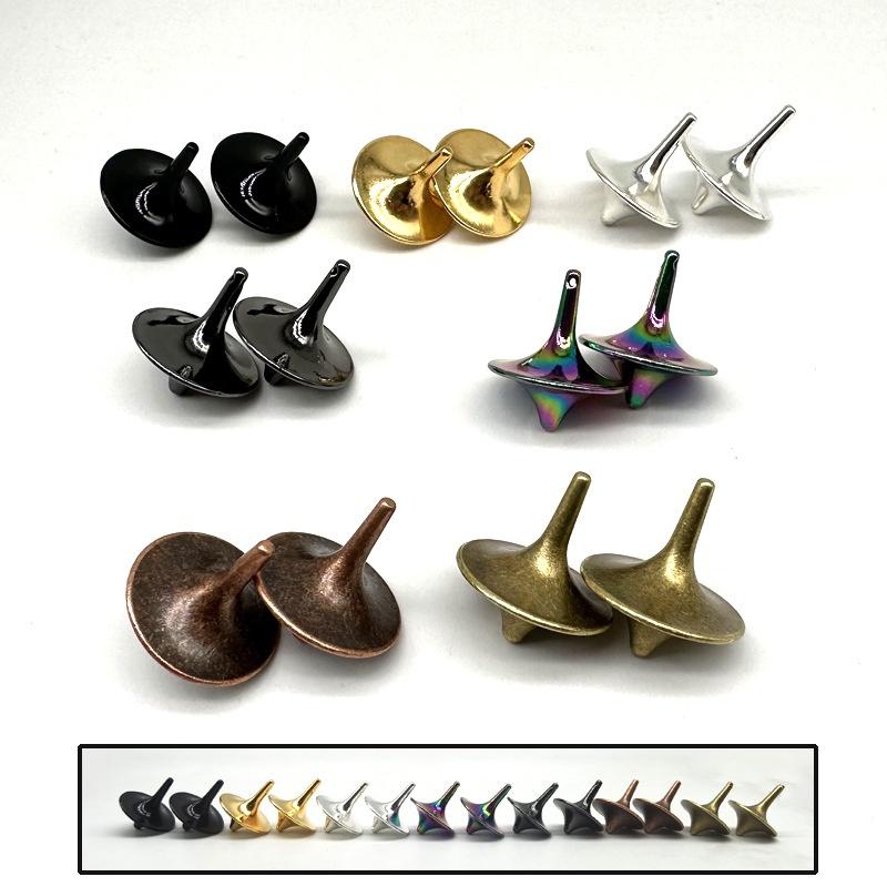 Creative Metal Fidget Spinner With Colorful Design Reduce Stress And Spin Freely!