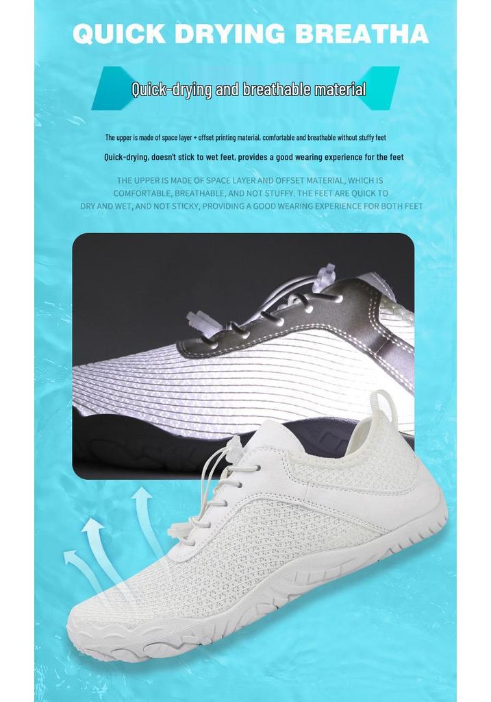 2026 Unisex Quick-Dry Non-Slip Creek Wading Shoes: Breathable, Five-Finger Water Footwear for Outdoor and Beach Activities