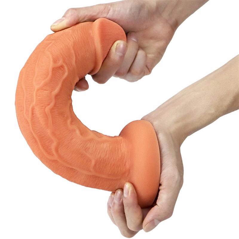 6cm Dildo Female Masturbation Stick Liquid Silicone Lifelike Penis Soft and Sensual Big Penis Adult Products