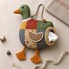 DIY Patchwork Tissue Box Cover Kit, Farm Animal Shape, Beginner-Friendly Sewing Material Set, Tissue Holder for Beginners Home Decor