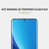 MOFI for Xiaomi 12 5G/12X 5G/12S 5G 9H Hardness 3D Arc Edge Hot Bending HD Full Glue Tempered Glass Anti-explosion Screen Protector