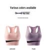 Women's Large Bust Minimizer Wireless Sports Bra - Shockproof Yoga Fitness Vest