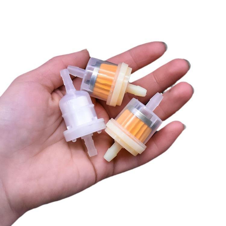 Universal Motorcycle Gasoline and Oil Filter with Magnet and Ceramic Cup Booster