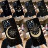 Fortune Telling Moon Stars Hands Art Phone Case For iPhone 17 Pro Max 14 13 12 11 15 16 Pro Max Mini 16 Plus 16e 17 Air Funda