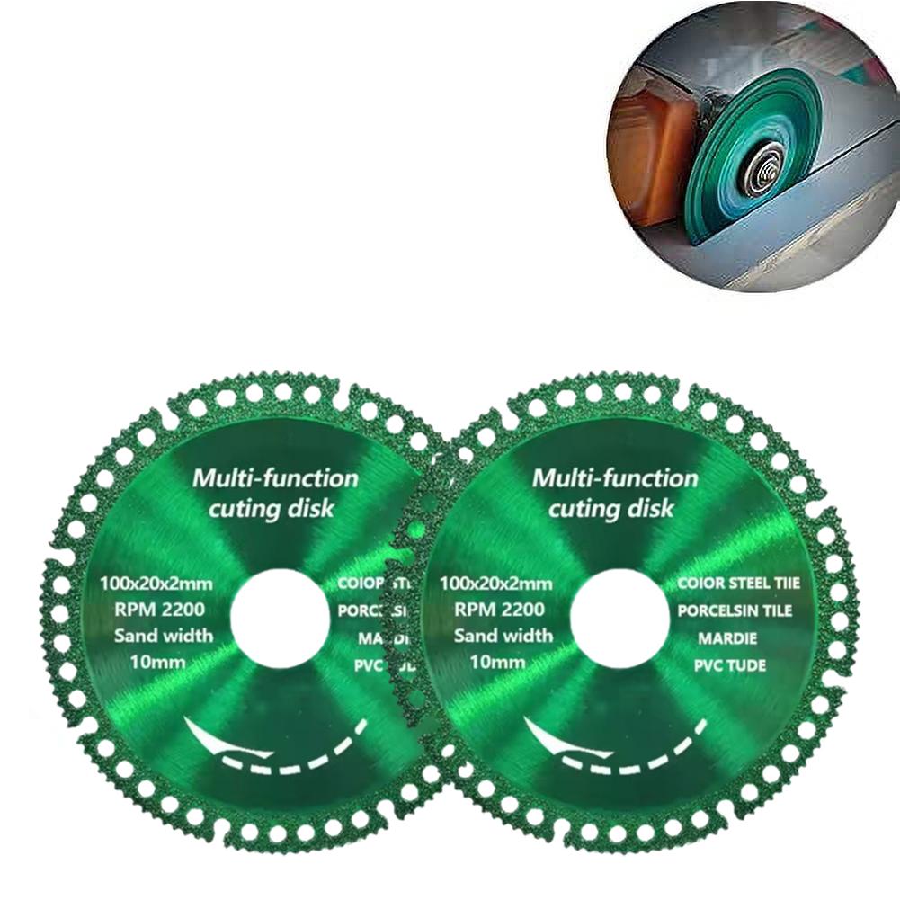 Cutting disc for cutting glass, ceramic tiles, porcelain stoneware 100x100x1.6mm, 5 pcs.