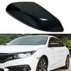 Side Mirror Cap Cover for HONDA CIVIC 2016-2021 Black Driver Left Side