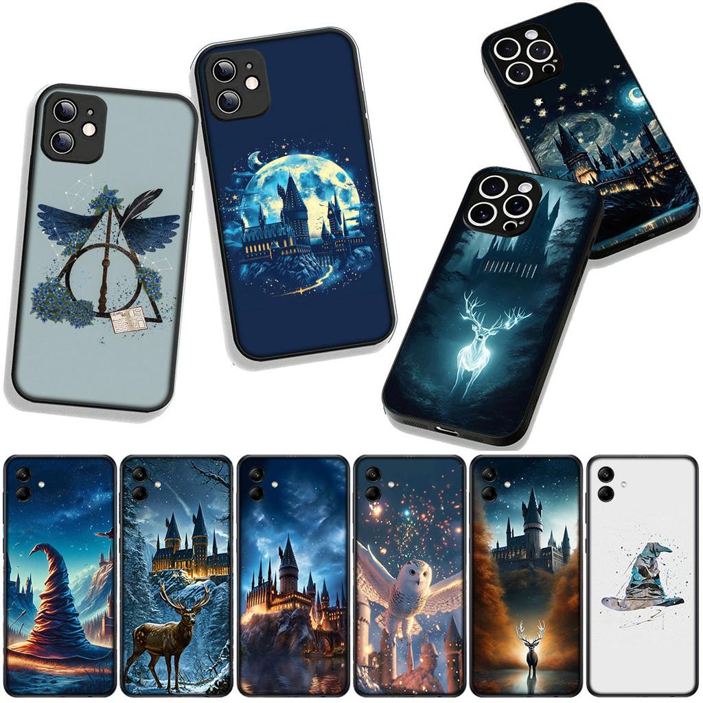 Phone Cover Harries Owl Wand Potters Wallpaper Casing for OPPO A54 A40 A60 A80 A18 A16 A17 A38 A78 A79 A57 A55 A96 A15 A12 Case