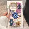 Hamsa Hand Böser Blick Collage Handyhülle Für iPhone 17 16 15 14 13 12 11 Pro Max 13 Mini 16e 17 Air Weiche Hülle Coque