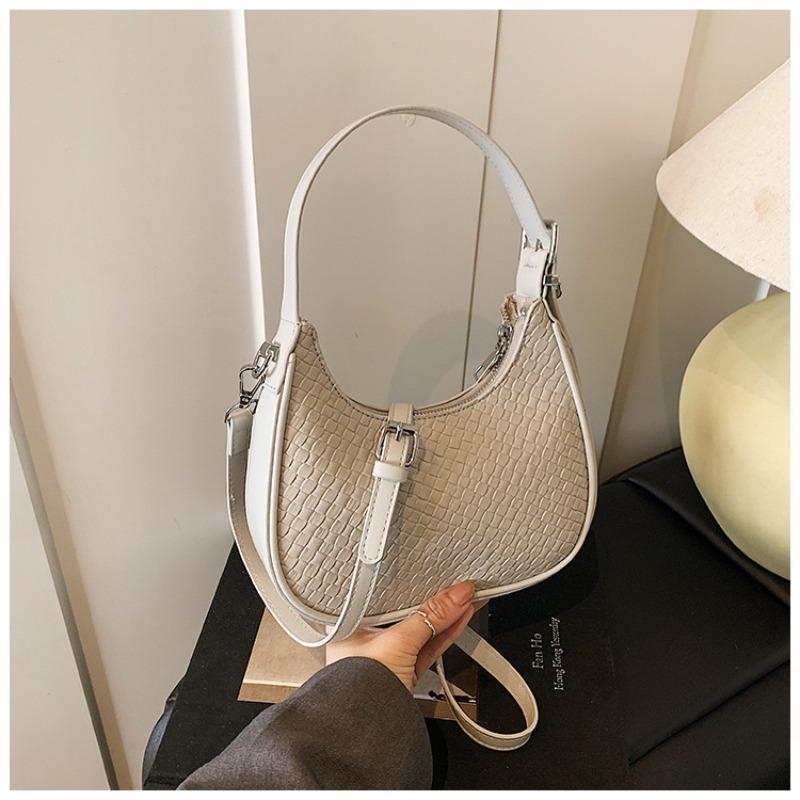 Modische tragbare Umhängetasche Neue Nische lässige Halbmondtasche Pendler zur Arbeit Trend Achseltasche Frauen