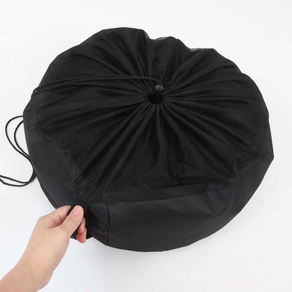 Milisten Rv Hose Bag Heavy-Duty Waterproof Storage Tote 15.74X15.74X12.20In with Breathable Mesh Handle Portable Organizer for Sewer Hose Electrical