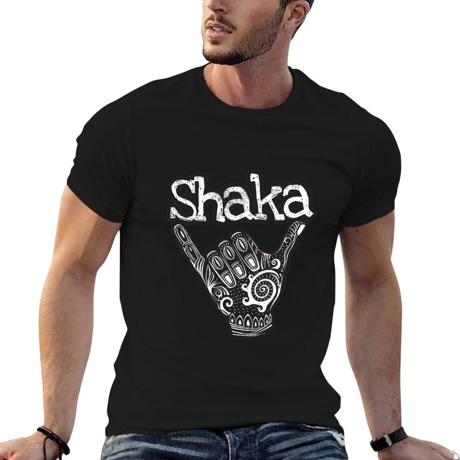 Shaka-Zeichen: Hang Loose T-Shirt Thanksgiving Tag Tee Top XXXXL black