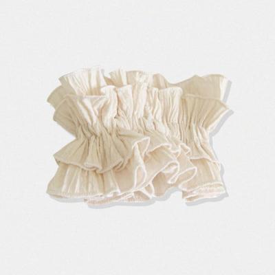 LUNALUZ STUDIO Women's Emporio Pleated Hairband Scrunchie