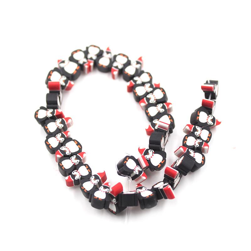 Soft Pottery Beads Beaded Handmade Materials Diy Jewelry Accessories Mobile Phone Chain Bead Separation Mixed Color Soft Pottery Loose Beads