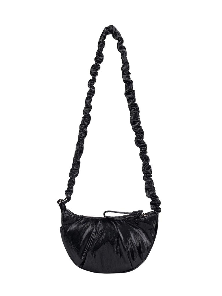 Joseph&Stacey Daily Shirring Shoulder Bag Sleek Black