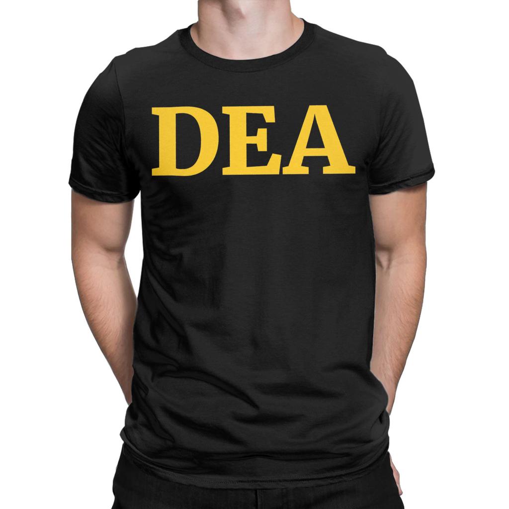 Vintage DEA Special Agent US TShirts Men Women Crew Neck Pure Cotton T Shirts  Short Sleeve Tees Adult Tops