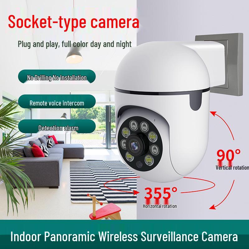 V380PRO Compact HD Camera with WiFi Remote Monitoring and PTZ Alarm