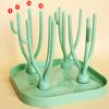 Baby Bottle Drying Rack Feeding Cup Holder Removable Collapsible Tree Rack Cleaning Pacifier And Accessories Storage Drying Rack