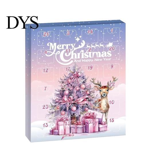 Silver Chain Bracelet Kit DIY Advent Calendar 2025 Making Christmas Charm Beads Countdown Winter Themed Charms Jewelry for Adults Women Teens