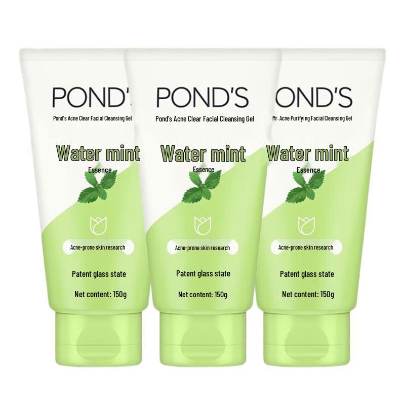 Pond s Acne Clear Purifying Water Mint Cleansing Gel