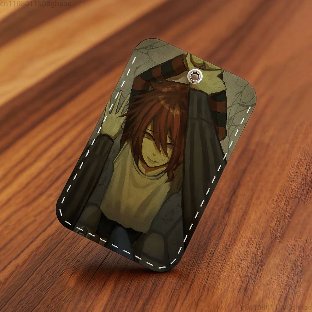 Zeno Remake Anime Personalised Print Card Holder Suitable For Holder Girls Door Card Case Women Badge Holder Keychain