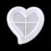 3Pieces Heart Shape Silicones Mold Flexible Design For Epoxy Jewelry Container Tray Home Decorations Crafting Mould