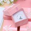 24 Stück Schmuckorganisatoren Aufbewahrung Geschenkboxen Für OhrRosa Paare Buch OhrGeschenk Aufbewahrungskoffer Vitrinen Armband Schleife