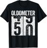 Oldometer 50 50th Birthday Tee Funny Gift Unisex T-Shirt