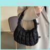 Fashionable Casual Large Tote Bag For Women With Pleated Quilted Design For 2023 Autumn Winter Collection