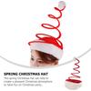 1pcs Christmas Hat Headwear Spring Christmas Hat Soft Lightweight Party Decoration Xmas Costume Santa Hats Festive Party Favor