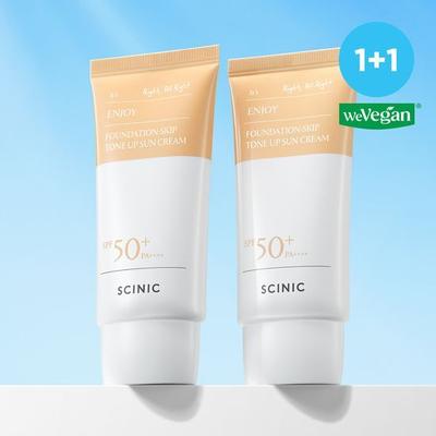 Enjoy Padeskip Tone-Up Sunscreen 50g Double Promotion