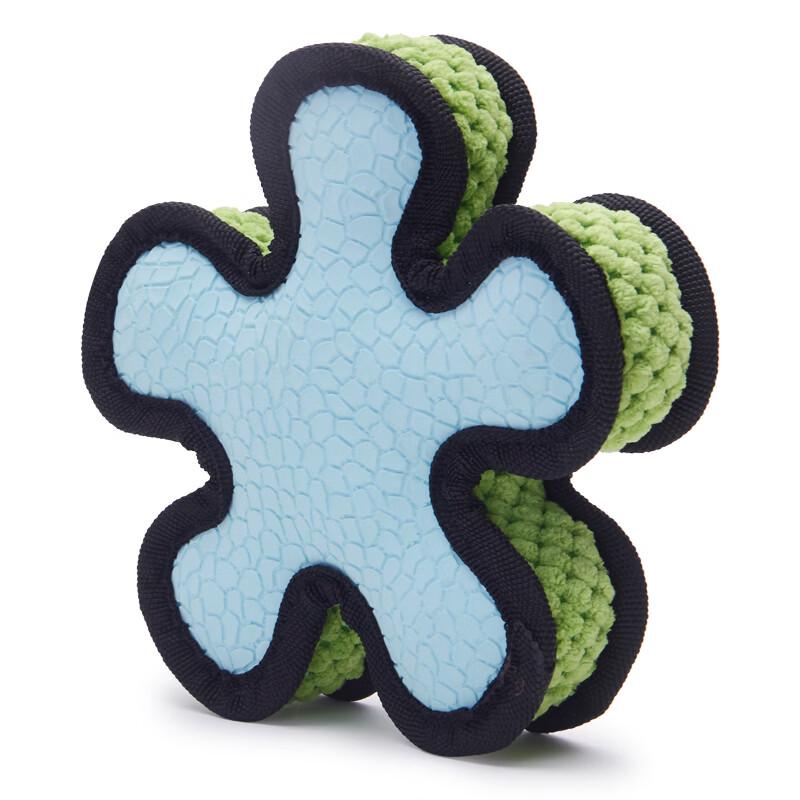 EETOYS Squeaky Plush Star Dog Toy